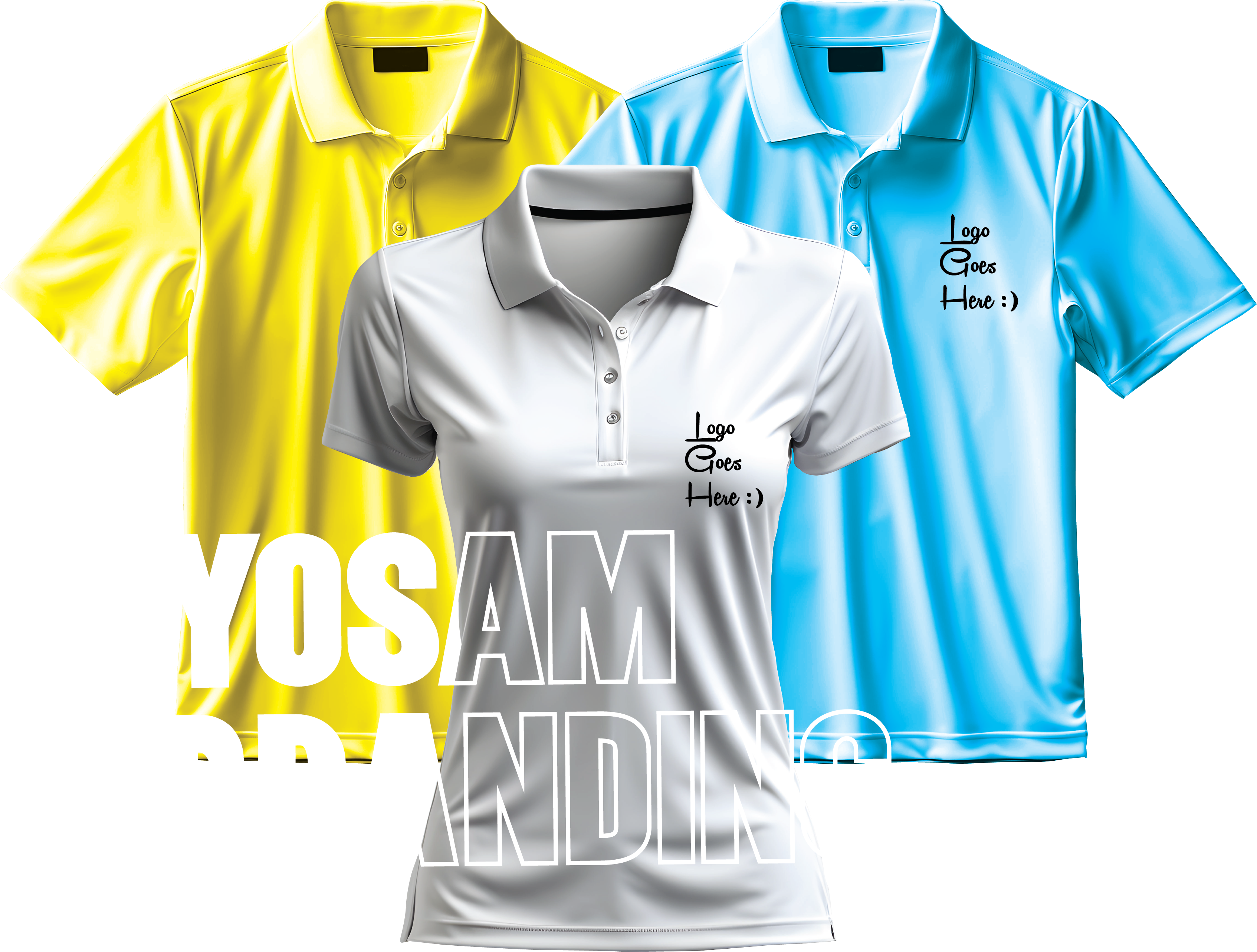 branded polo shirts by Yosam Branding